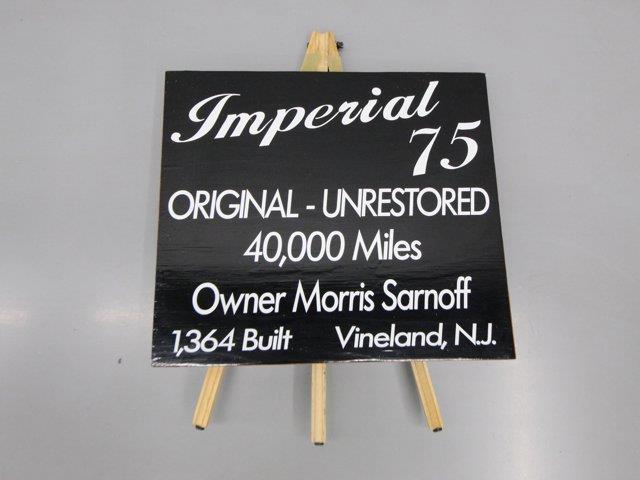 1975 Chrysler Imperial (CC-2094520) for sale in Christiansburg, Virginia