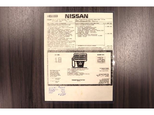1986 Nissan 300ZX (CC-2094613) for sale in Christiansburg, Virginia