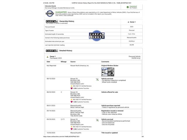 2023 Nissan Altima (CC-2090463) for sale in Ramsey, Minnesota