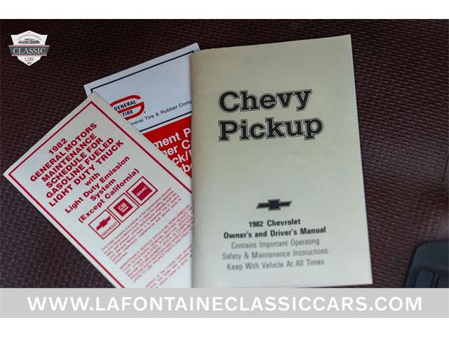 1982 Chevrolet C10 (CC-2090471) for sale in Milford, Michigan