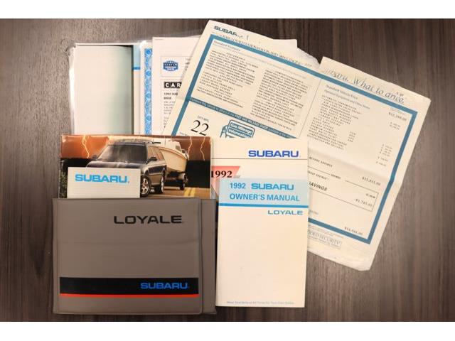 1992 Subaru Loyale (CC-2094727) for sale in Christiansburg, Virginia