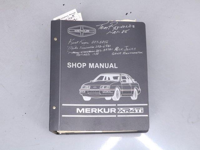 1986 Merkur XR4Ti (CC-2094737) for sale in Christiansburg, Virginia
