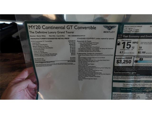 2020 Bentley Continental GTC (CC-2094743) for sale in Medina, Minnesota