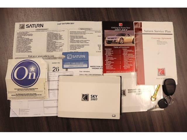 2007 Saturn Sky (CC-2094746) for sale in Christiansburg, Virginia