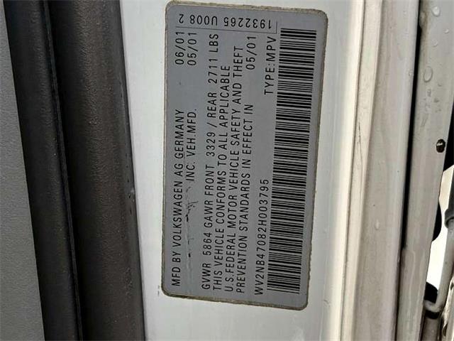 2002 Volkswagen Eurovan (CC-2090492) for sale in Palm Desert , California