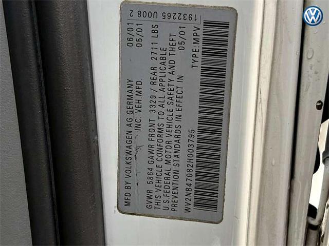 2002 Volkswagen Eurovan (CC-2090492) for sale in Palm Desert , California