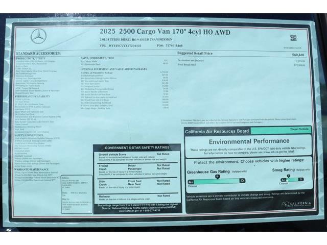2025 Mercedes-Benz Sprinter (CC-2094954) for sale in Christiansburg, Virginia