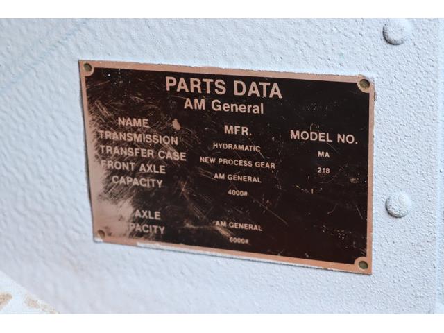 1987 AM General M1114 Humvee (CC-2094990) for sale in Christiansburg, Virginia