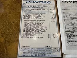 1970 Pontiac Firebird Trans Am (CC-2095026) for sale in Scottsdale, Arizona