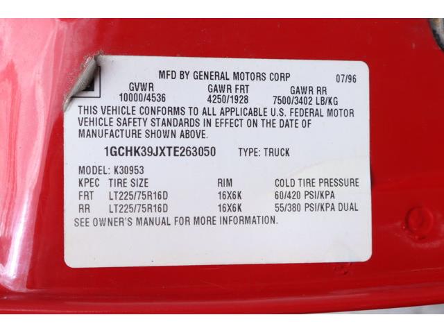 1996 Chevrolet C/K 3500 (CC-2095043) for sale in Christiansburg, Virginia