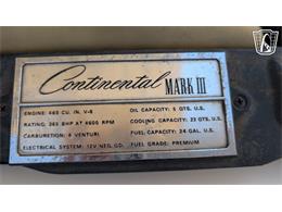 1969 Lincoln Mark III (CC-2095078) for sale in Caledonia, Wisconsin