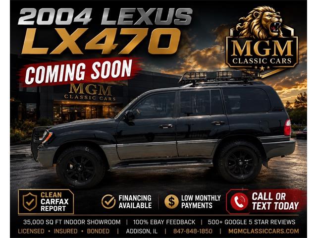 2004 Lexus LX (CC-2095081) for sale in Addison, Illinois