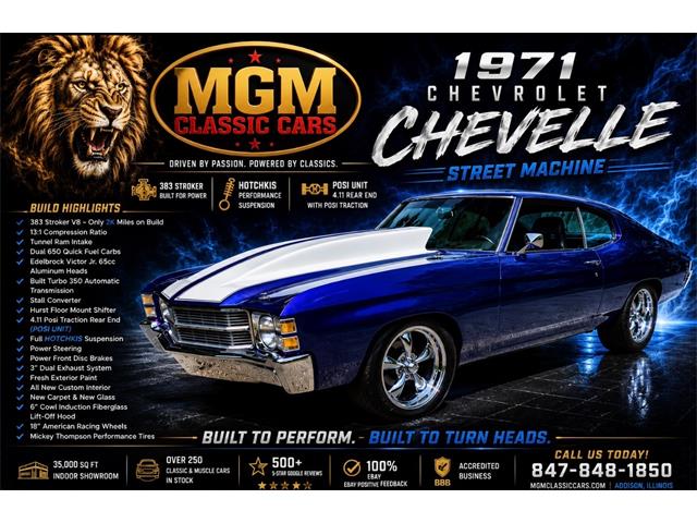 1971 Chevrolet Chevelle (CC-2095092) for sale in Addison, Illinois
