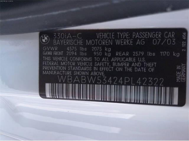 2004 BMW 330ci (CC-2095108) for sale in Cadillac, Michigan