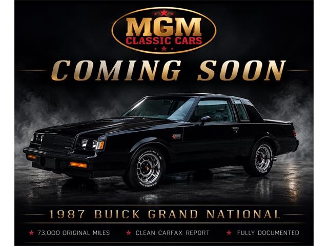 1987 Buick Grand National (CC-2095111) for sale in Addison, Illinois