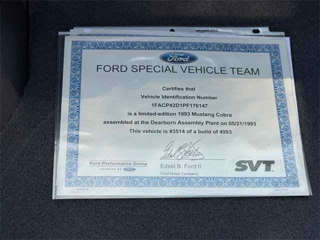 1993 Ford Mustang (CC-2090516) for sale in Concord, North Carolina