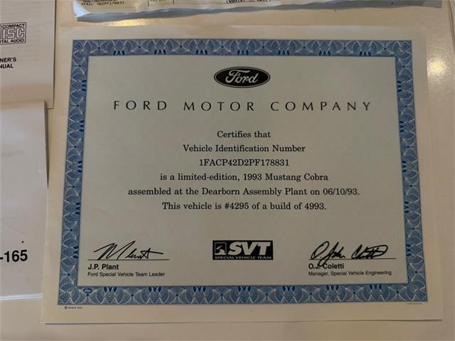 1993 Ford Mustang (CC-2090522) for sale in Concord, North Carolina