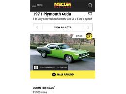 1971 Plymouth Barracuda (CC-2090532) for sale in Huntsville, Alabama