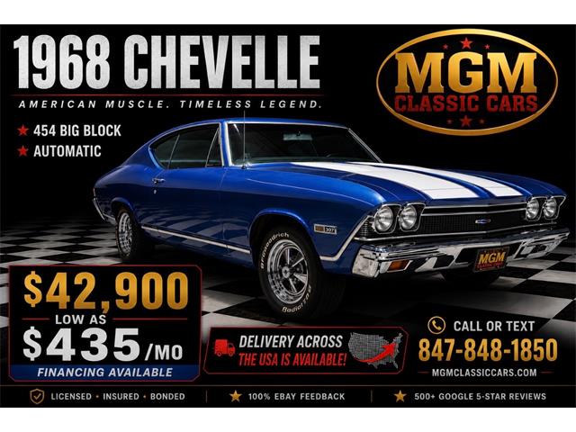 1968 Chevrolet Chevelle (CC-2095616) for sale in Addison, Illinois
