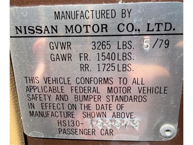 1979 Datsun 280ZX (CC-2095696) for sale in Owls Head, Maine