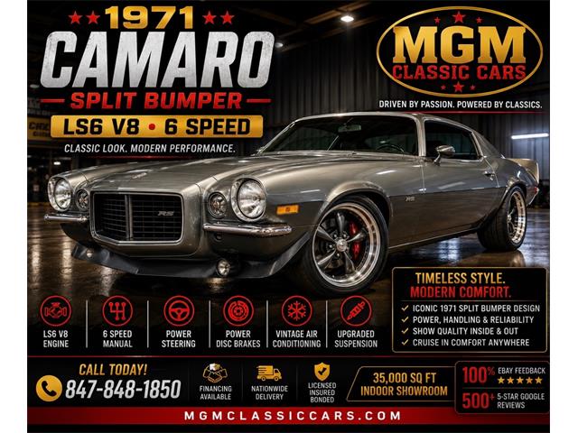 1971 Chevrolet Camaro (CC-2090057) for sale in Addison, Illinois