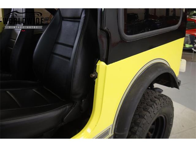 1985 Jeep CJ7 (CC-2095963) for sale in Denver , Colorado