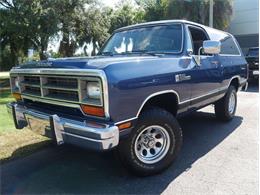 1988 Dodge Ramcharger (CC-2095966) for sale in Palmetto, Florida