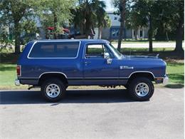 1988 Dodge Ramcharger (CC-2095966) for sale in Palmetto, Florida