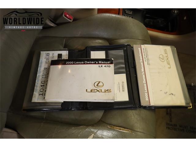 2000 Lexus LX470 (CC-2096086) for sale in Denver , Colorado