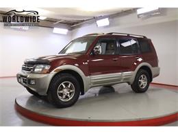 2001 Mitsubishi Montero (CC-2096190) for sale in Denver , Colorado