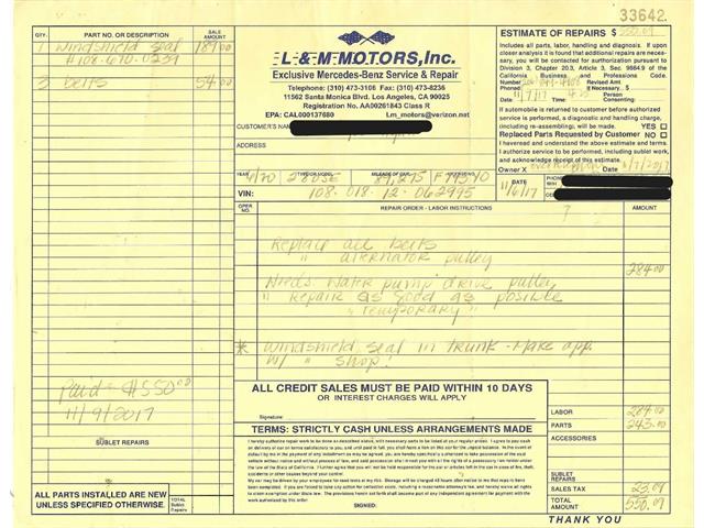 1970 Mercedes-Benz 280SE (CC-2090620) for sale in Beverly Hills, California