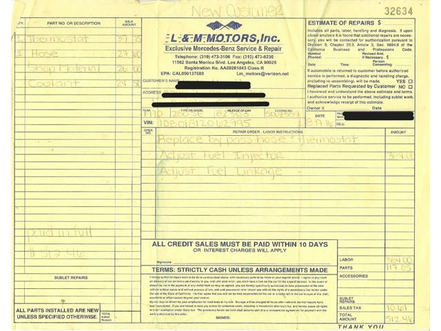 1970 Mercedes-Benz 280SE (CC-2090620) for sale in Beverly Hills, California