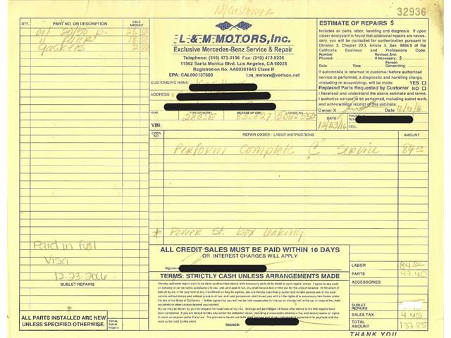 1970 Mercedes-Benz 280SE (CC-2090620) for sale in Beverly Hills, California
