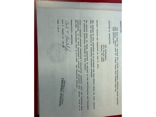 1966 Ford Mustang (CC-2096214) for sale in Effingham, Illinois