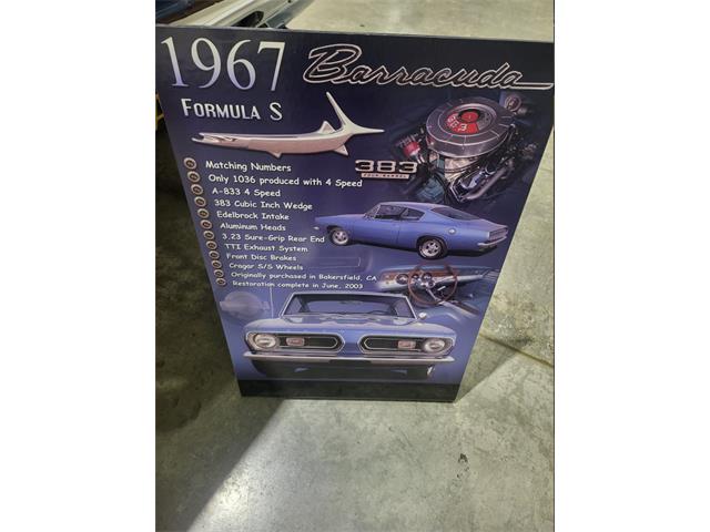 1967 Plymouth Barracuda (CC-2096388) for sale in Reno, Nevada