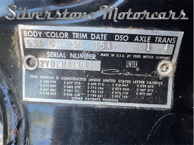 1962 Lincoln Continental (CC-2096394) for sale in North Andover, Massachusetts