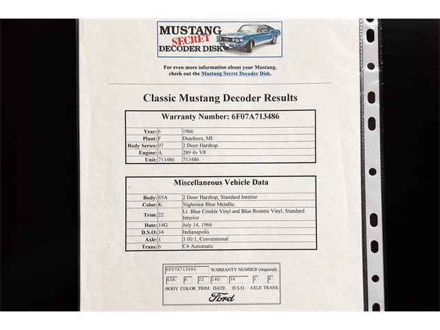 1966 Ford Mustang (CC-2096466) for sale in Des Moines, Iowa