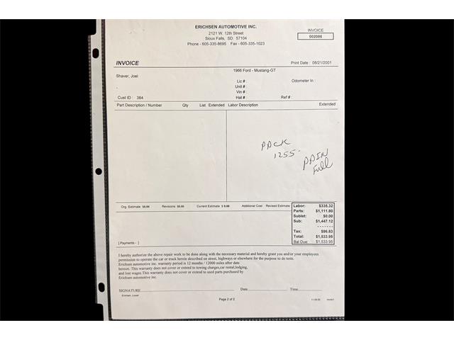 1966 Ford Mustang (CC-2096466) for sale in Des Moines, Iowa