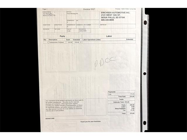 1966 Ford Mustang (CC-2096466) for sale in Des Moines, Iowa