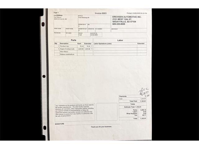 1966 Ford Mustang (CC-2096466) for sale in Des Moines, Iowa