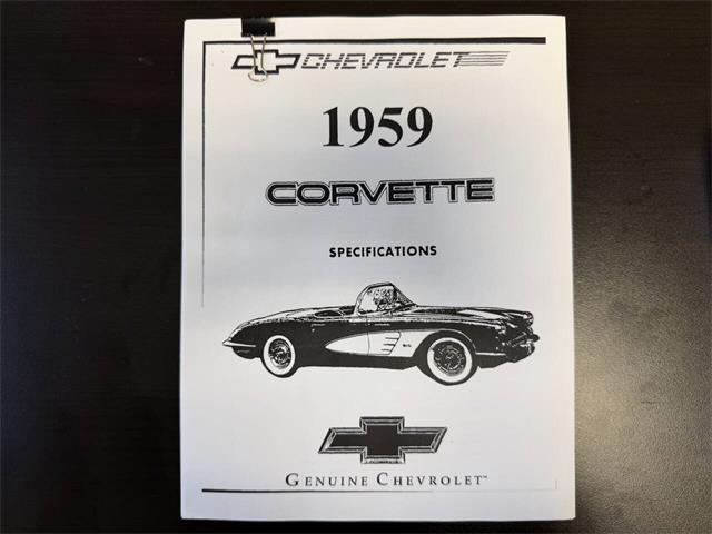 1959 Chevrolet Corvette (CC-2096495) for sale in Sun Valley, California