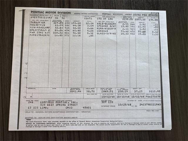 1969 Pontiac GTO (CC-2096504) for sale in Orrville, Ohio