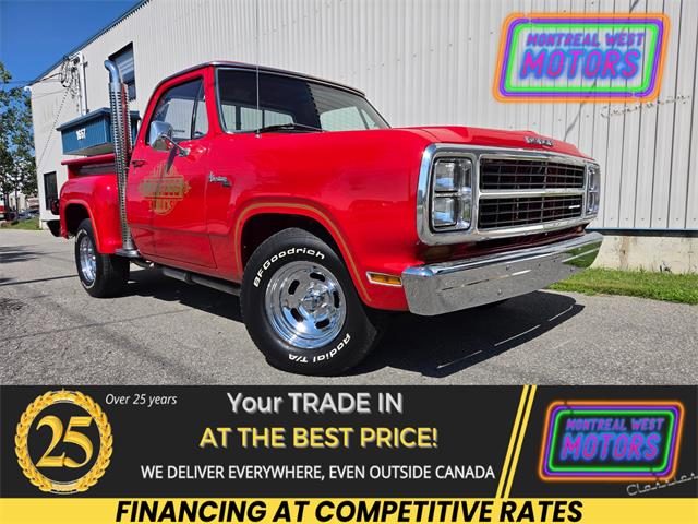 1979 Dodge Little Red Express (CC-2096525) for sale in Vaudreuil-Dorion, Quebec
