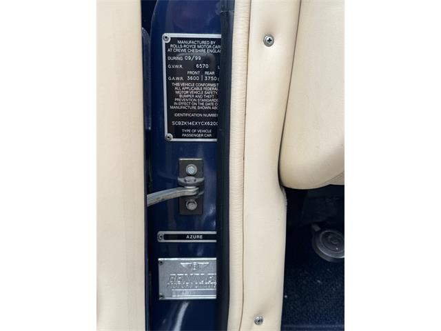 2000 Bentley Azure (CC-2096530) for sale in Boca Raton, Florida