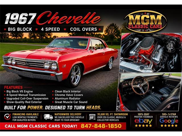 1967 Chevrolet Chevelle (CC-2090659) for sale in Addison, Illinois