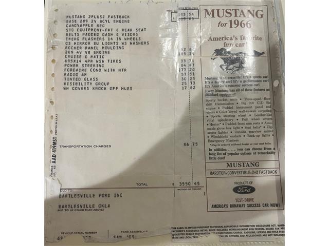 1966 Ford Mustang (CC-2096602) for sale in Beverly Hills, California