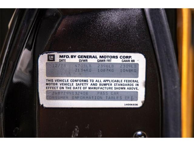 1979 Pontiac Firebird Trans Am (CC-2096757) for sale in Elkhart Lake, Wisconsin