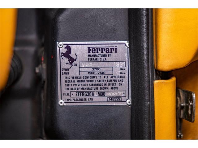 1991 Ferrari 348 (CC-2096759) for sale in Elkhart Lake, Wisconsin
