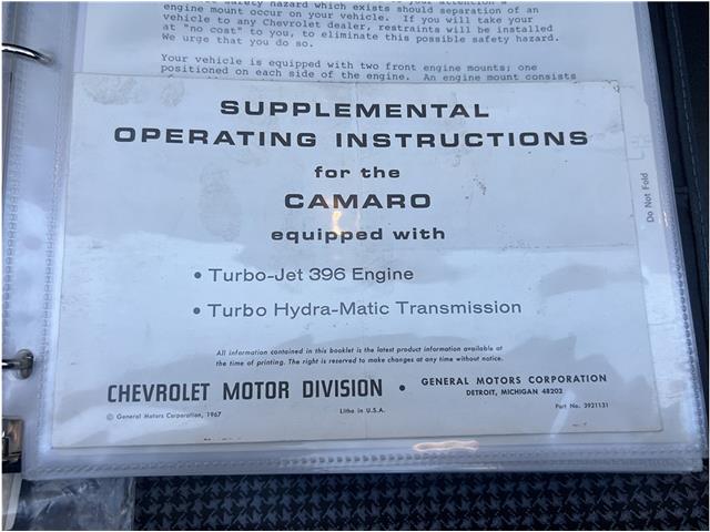 1967 Chevrolet Camaro (CC-2096772) for sale in Roseville, California