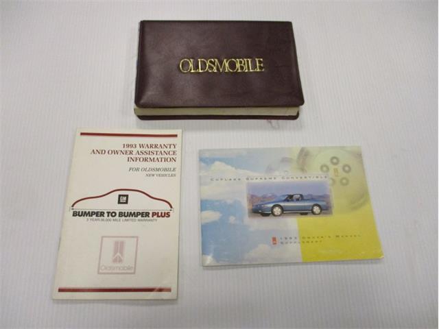 1993 Oldsmobile Cutlass (CC-2096824) for sale in Greenwood, Indiana